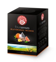 Teekanne Foursenses Blutorange Ingwer porcovaný čaj 20x2,5 g