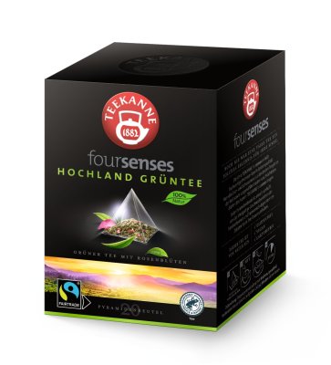 Teekanne Foursenses Hochland Grüntee porcovaný čaj 20x2 g