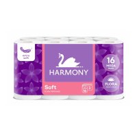 Harmony Soft toaletní papír flora aroma 16 rolí