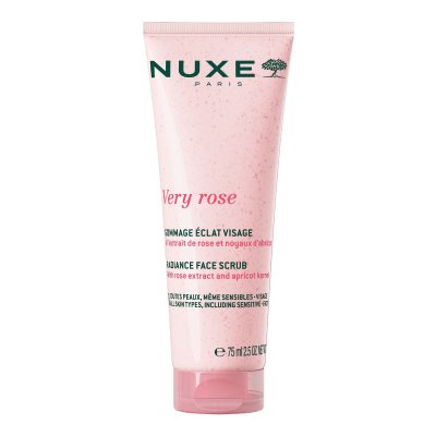 Nuxe Very Rose Krémový rozjasňující peeling na tvář 75 ml