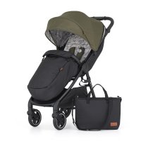 Petite&Mars Kočárek sportovní Royal2 Black Mature Olive