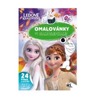 JIRI MODELS Omalovánky A4 se samolepkami Ledové království 1 ks
