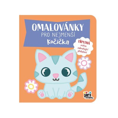 JIRI MODELS Omalovánky pro nejmenší Kočička 1 ks