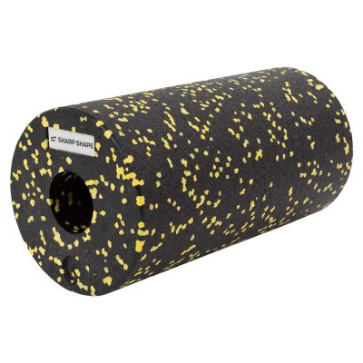 SharpShape Masážní válec FOAM ROLLER žluto-černý 30 cm