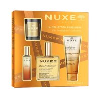 Nuxe The Prodigieux Collection dárková sada s vonnou svíčkou 4 ks