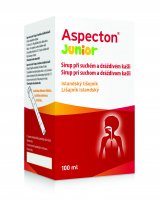 Aspecton Junior při suchém a dráždivém kašli sirup 100 ml