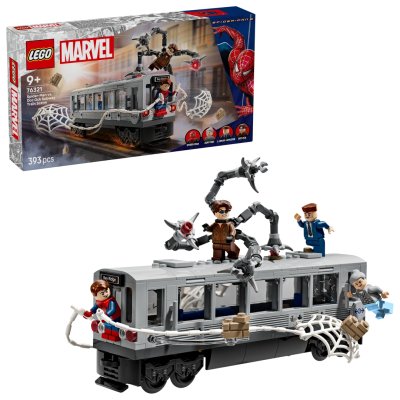 LEGO Marvel 76321 Spider-Man vs. Doc Ock: Scéna v metru