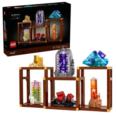 LEGO Ideas 21362 Sbírka minerálů