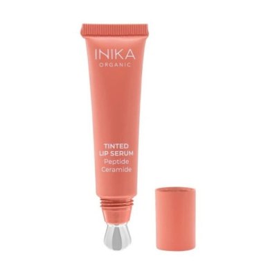 Inika Organic Tónované sérum na rty s peptidy a ceramidy Blush 10 ml