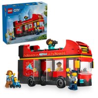 LEGO City 60407 Červený dvoupodlažní vyhlídkový autobus