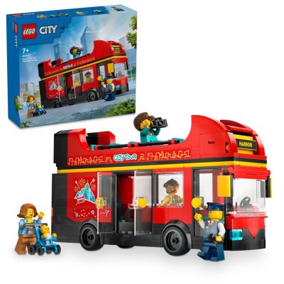 LEGO City 60407 Červený dvoupodlažní vyhlídkový autobus