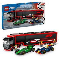 LEGO City 60445 Kamion F1® s vozy F1® RB20 a AMR24