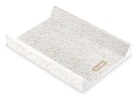 SENSILLO Přebalovací podložka, tvrdá 70 x 49 x 9,5 cm - béžové lístky