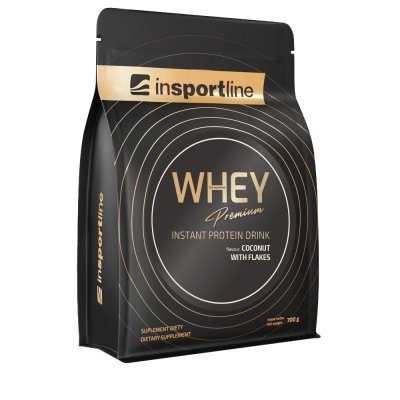 inSPORTline inSPORTline Protein WHEY Premium 700g kokosové vločky