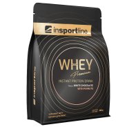 inSPORTline inSPORTline Protein WHEY Premium 700g bílá čokoláda s arašídy