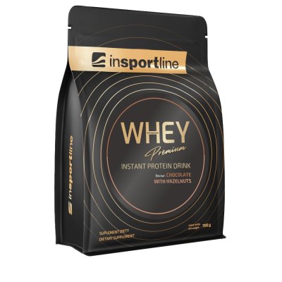 inSPORTline inSPORTline Protein WHEY Premium 700g čokoláda s lískovými oříšky
