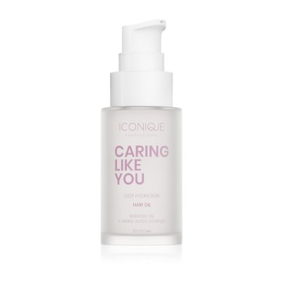 ICONIQUE Professional Caring Like You olej na suché a poškozené vlasy 30 ml