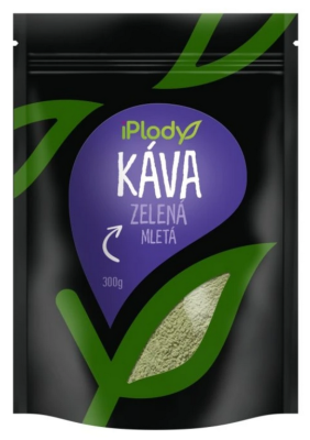 iPlody Zelená káva mletá BIO 300g