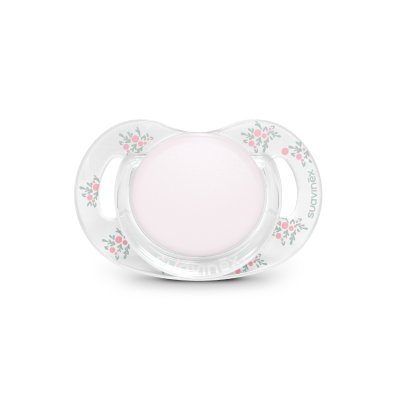 Suavinex Poetry Fyziologický dudlík SX Pro 0-6m 1 ks růžový