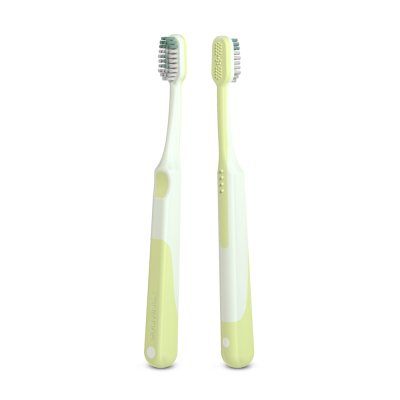 Suavinex Junior Dětský kartáček na zoubky 1 ks zelený