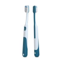 Suavinex Junior Dětský kartáček na zoubky 1 ks modrý