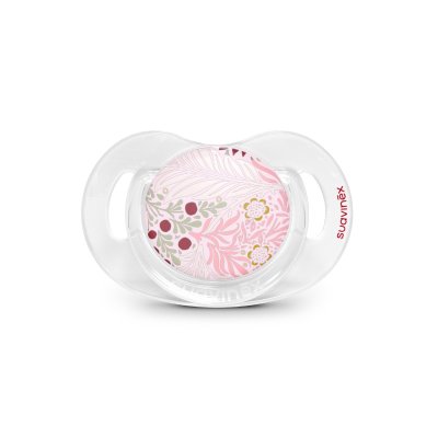 Suavinex Poetry Fyziologický dudlík SX Pro 18m+ 1 ks růžový