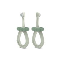 Suavinex Baby Dětský kartáček na zoubky 1 ks zelený