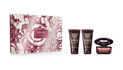 Versace Crystal Noir dárkový set pro ženy 3x50 ml
