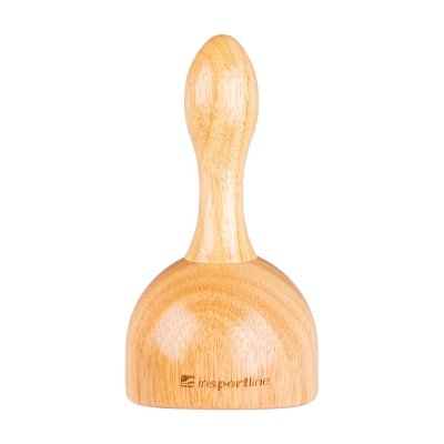inSPORTline inSPORTline Dřevěná masážní baňka s válečkem 2v1 Vitmar 100
