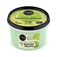 Organic Shop Tělový peeling Matcha a limetka 250 ml