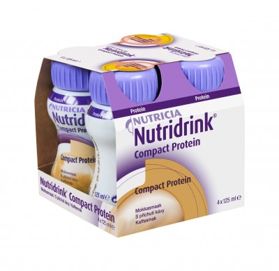 Nutridrink Compact Protein káva 4x125 ml