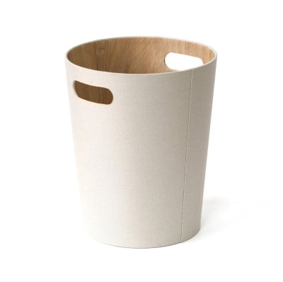 Toro Koš na odpadky 25 x 25 x 30 cm papír + lepenka 1 ks krémově bílý