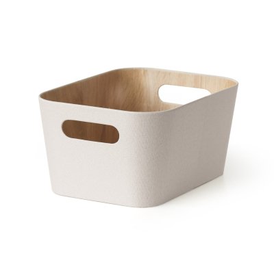 Toro Úložný koš 23 x 30,5 x 15,2 cm papír + lepenka 1 ks krémově bílý