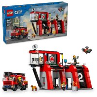 LEGO City 60414 Hasičská stanice s hasičským vozem