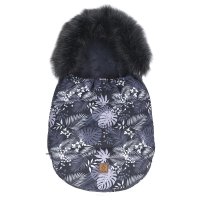 Mamo Tato Zimní fusak COMBO 3v1 s kožešinkou, Palmy, 114 x 52 cm