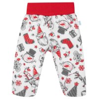 New Baby Kojenecké bavlněné polodupačky Christmas, vel. 74 (6-9m)