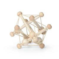 Manhattan Toy dřevěné chrastítko Skwish Natural