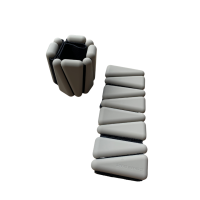 SharpShape Silikonové závaží 2X0,5 kg moonstone béžová