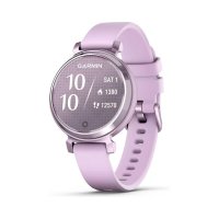Garmin Lily 2 Silicone Band chytré hodinky Metallic Lilac/Lilac