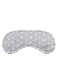 SCANquilt maska na spaní hvězdičky šedá 19 x 8 cm