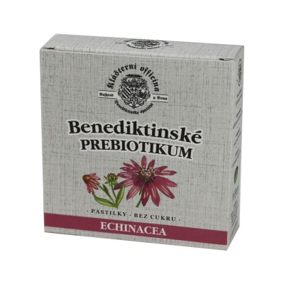 Klášterní officína Benediktinské prebiotikum Echinacea 20 pastilek