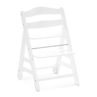 Hauck Beta+ B dřevěná židle, White