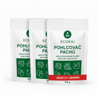 Ecorai Pohlcovač pachů Expert, kapsle 250 g - výhodné balení 2 + 1 zdarma