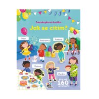 JIRI MODELS Samolepková knížka Jak se cítím 1 ks