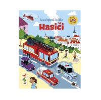 JIRI MODELS Samolepková knížka Hasiči 1 ks