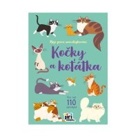 JIRI MODELS Moje první samolepkování Kočky a koťátka 1 ks