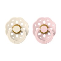 Boheme cumlíky z prírodného kaučuku Ivory / Blossom 2 ks