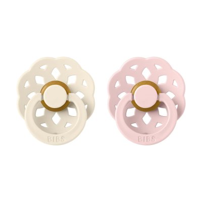 Boheme cumlíky z prírodného kaučuku Ivory / Blossom 2 ks