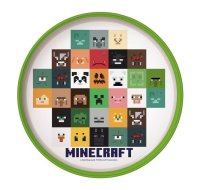 Stor Minecraft talíř s protiskluzovým dnem 1 ks