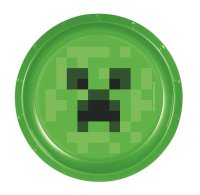 Stor Minecraft 22 cm plastový talíř 1 ks